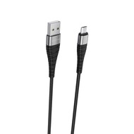  USB-MicroUSB Borofon BX32 Munificent 2.4,  1, Black