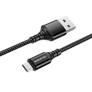  USB-MicroUSB Borofon BX54 Ultra bright 2,4  1, Black 