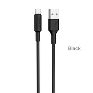  USB-MicroUSB Hoco X25 Soarer 2.0A TPE 1 Black