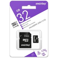 Smart Buy micro SDHC 32GB Class10 U1 V10   (  SD)