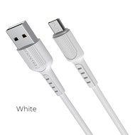  USB-MicroUSB Borofon BX16 Easy 2.0A TPE 1  White