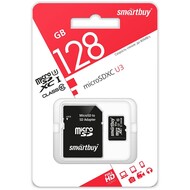 Smart Buy micro SDXC 128GB Class10  U3  (  SD)